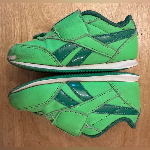 REEBOK Royal Classic Turtle 2 Pair Bundle Toddler Green Sneakers - Picture 7 of 16